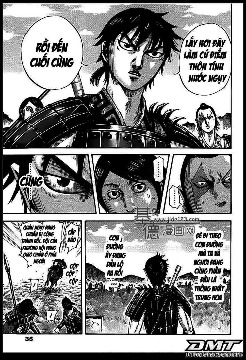 Truyện Tranh Kingdom - Vương Giả Thiên Hạ trang 4