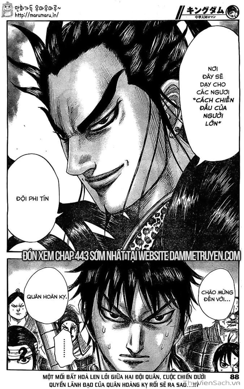 Truyện Tranh Kingdom - Vương Giả Thiên Hạ trang 4