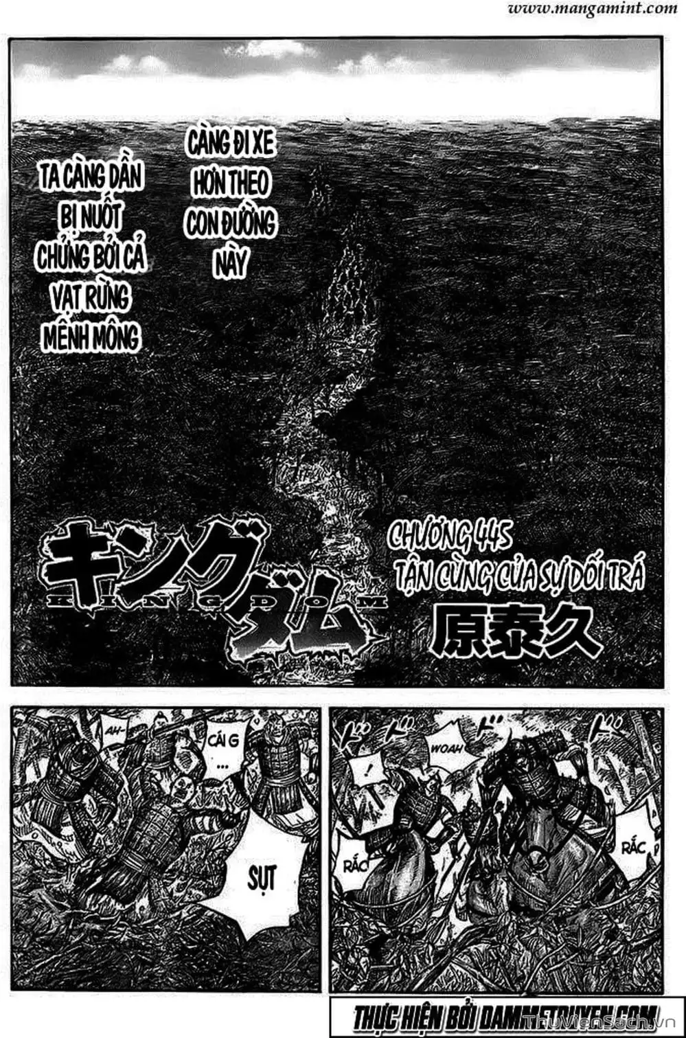 Truyện Tranh Kingdom - Vương Giả Thiên Hạ trang 4