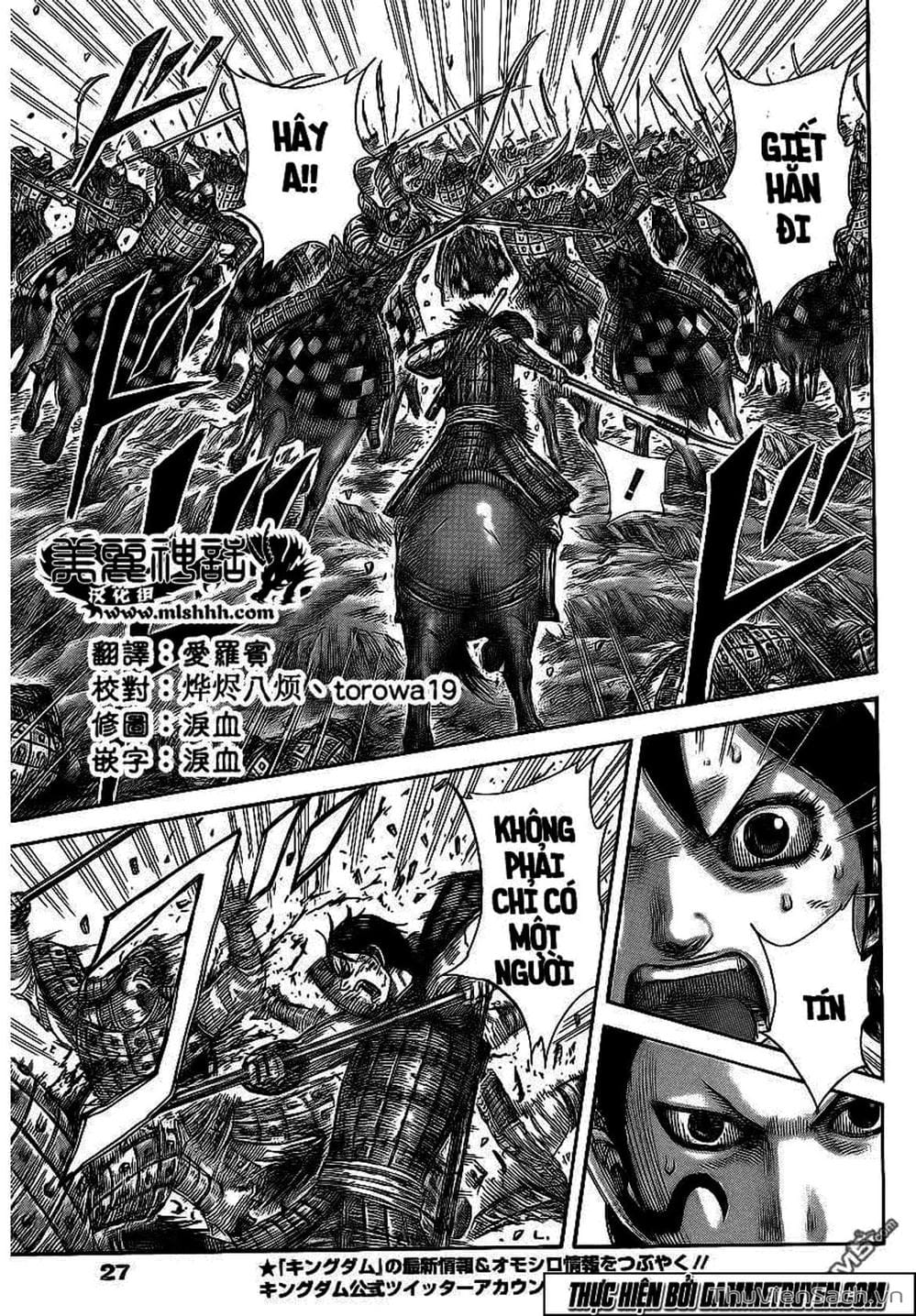 Truyện Tranh Kingdom - Vương Giả Thiên Hạ trang 4