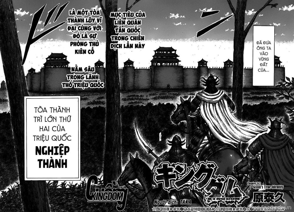 Truyện Tranh Kingdom - Vương Giả Thiên Hạ trang 4