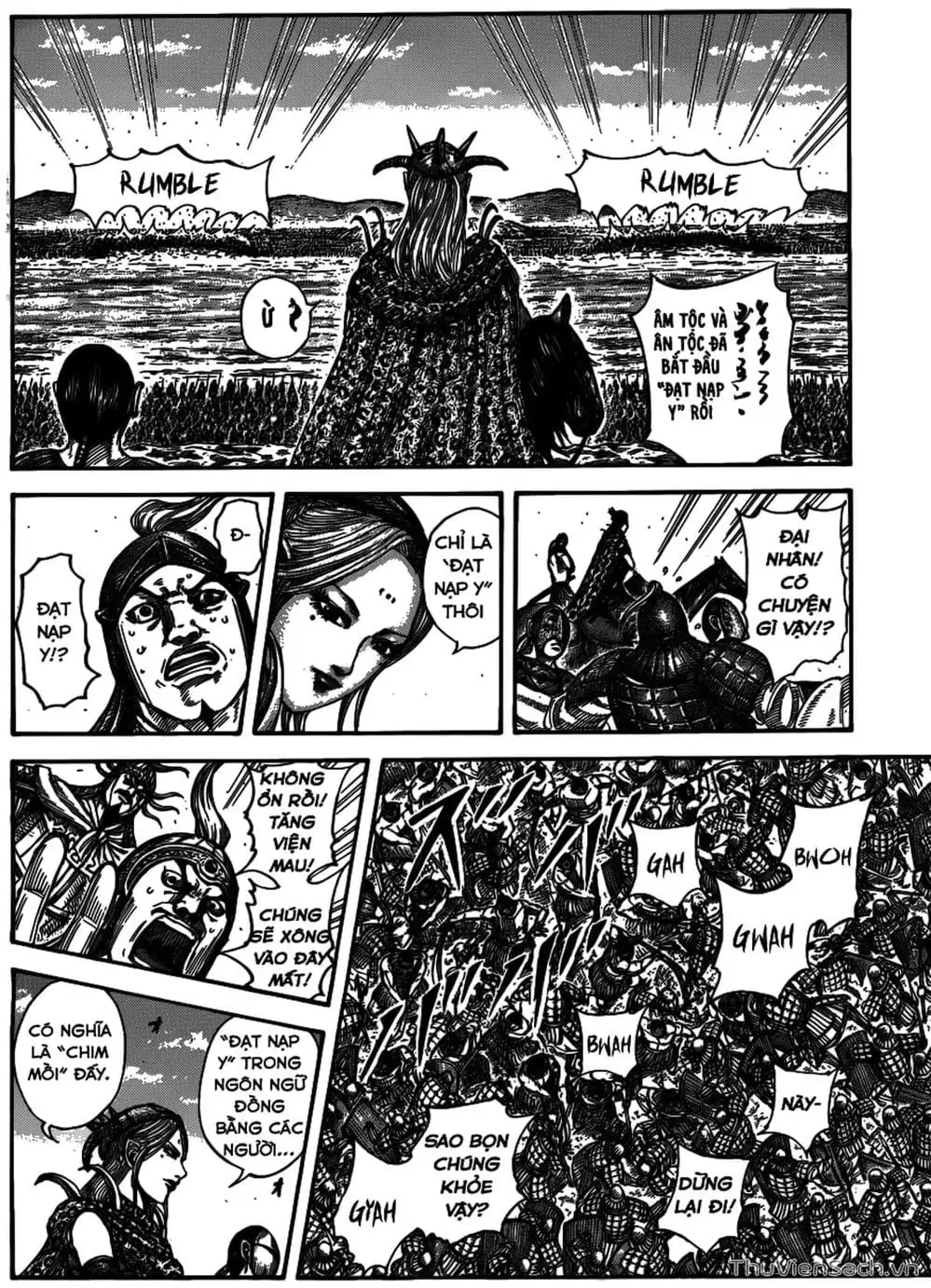 Truyện Tranh Kingdom - Vương Giả Thiên Hạ trang 4