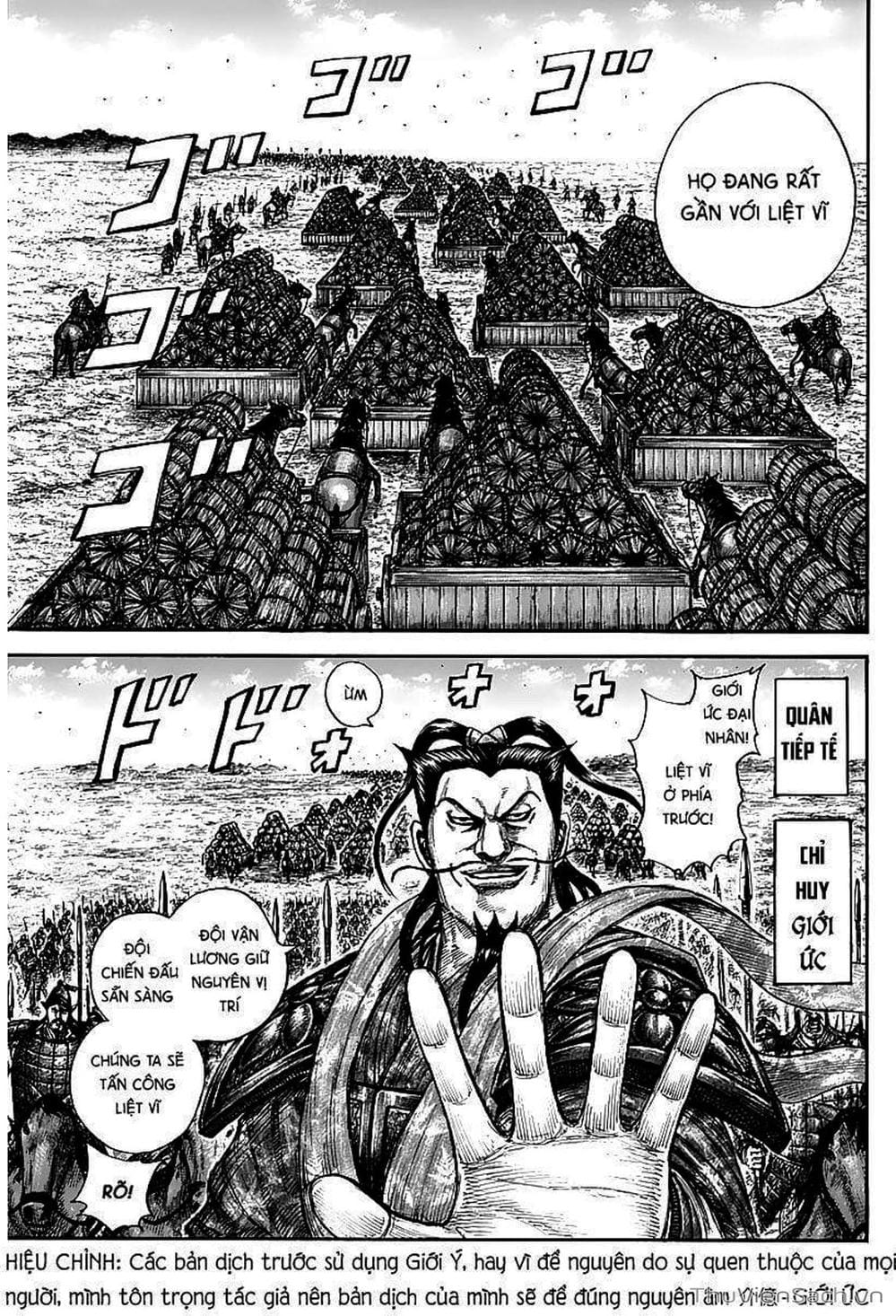 Truyện Tranh Kingdom - Vương Giả Thiên Hạ trang 4