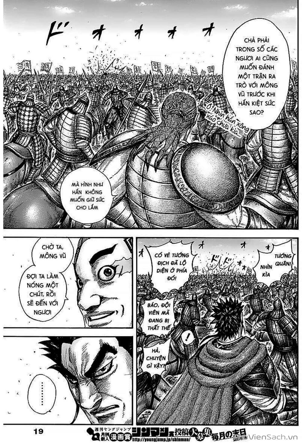 Truyện Tranh Kingdom - Vương Giả Thiên Hạ trang 4