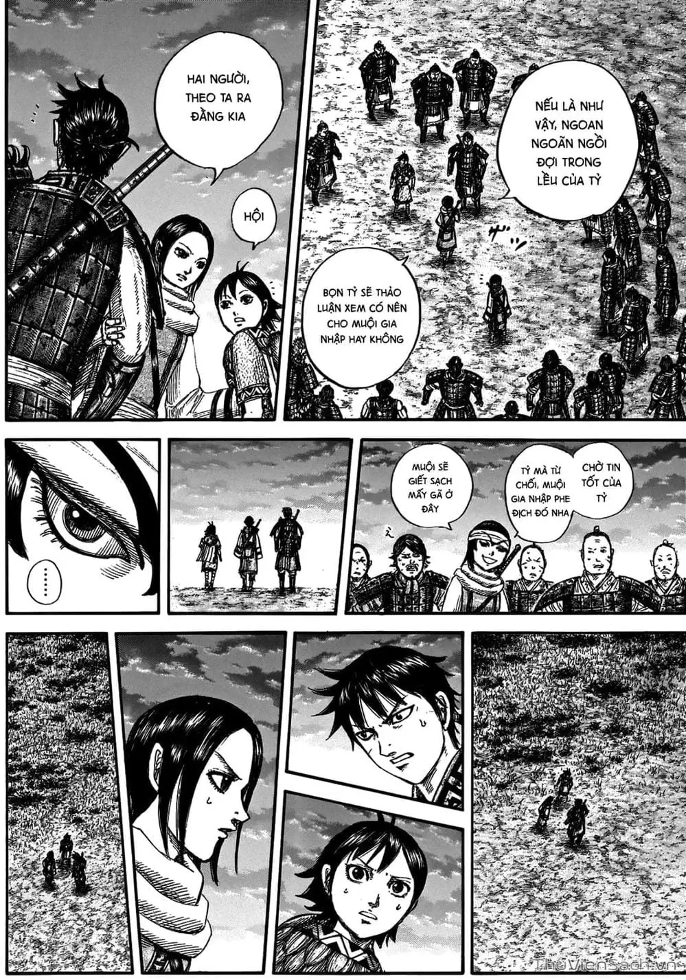 Truyện Tranh Kingdom - Vương Giả Thiên Hạ trang 4