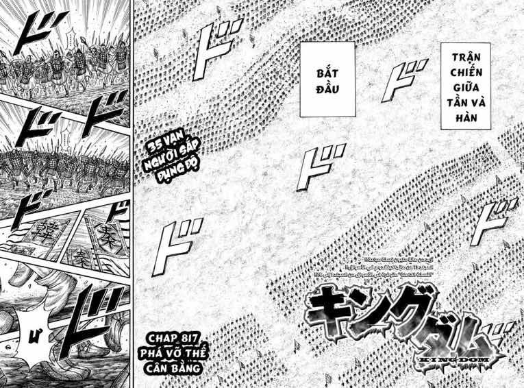 Truyện Tranh Kingdom - Vương Giả Thiên Hạ trang 4