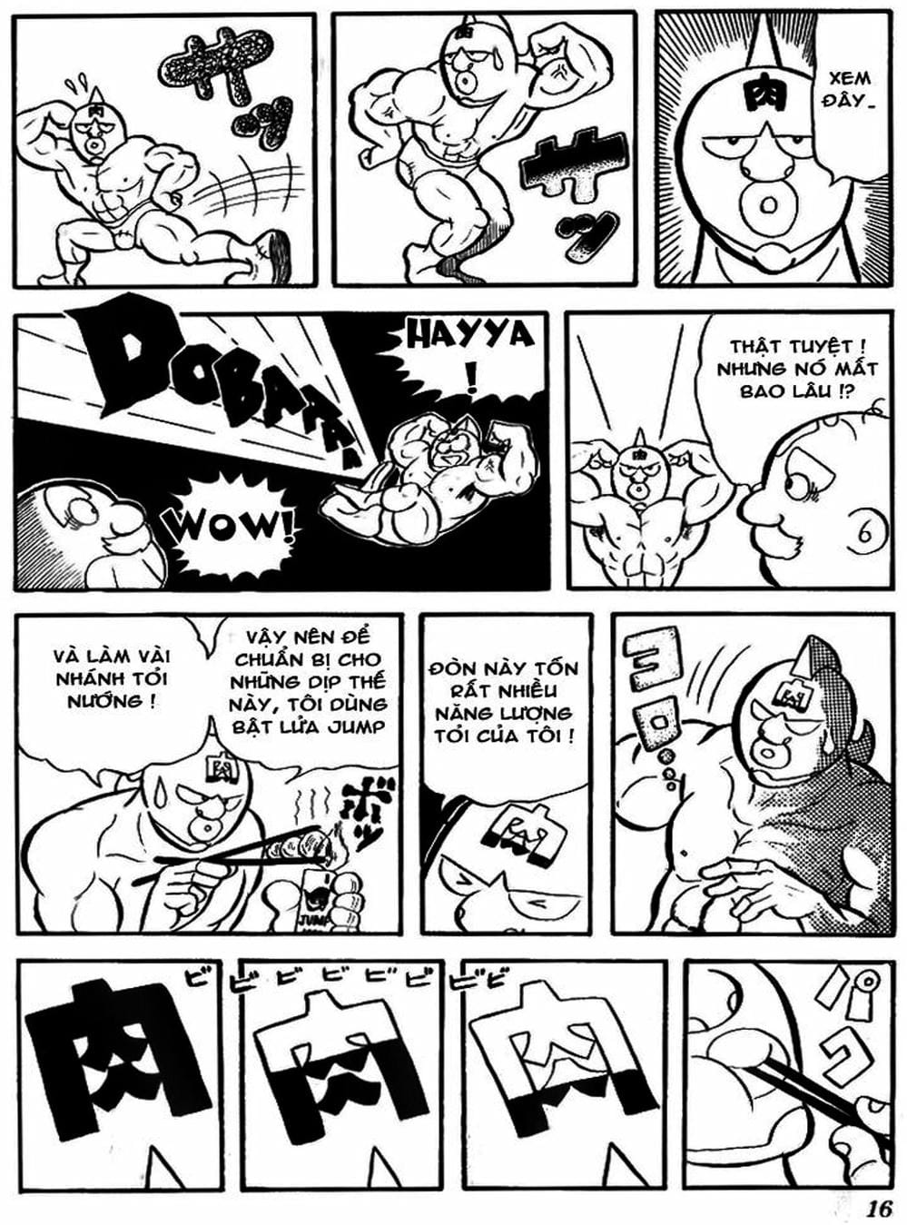 Truyện Tranh Lực Sĩ Kinniku - Kinnikuman trang 5