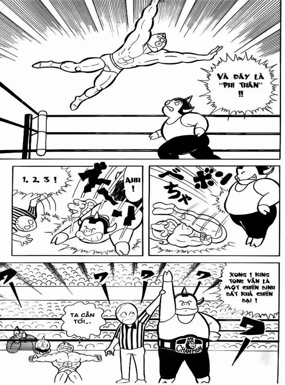 Truyện Tranh Lực Sĩ Kinniku - Kinnikuman trang 5