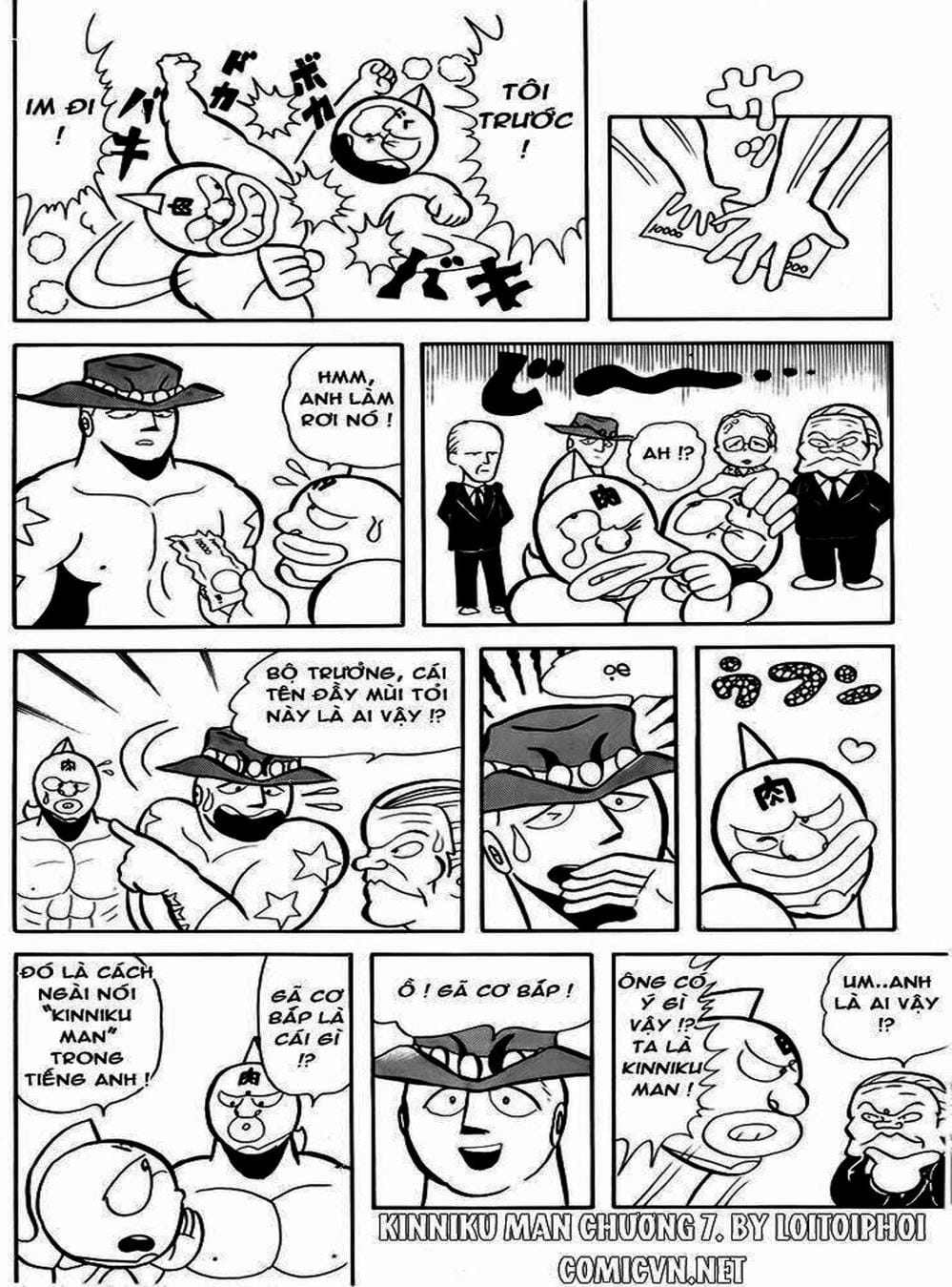 Truyện Tranh Lực Sĩ Kinniku - Kinnikuman trang 5
