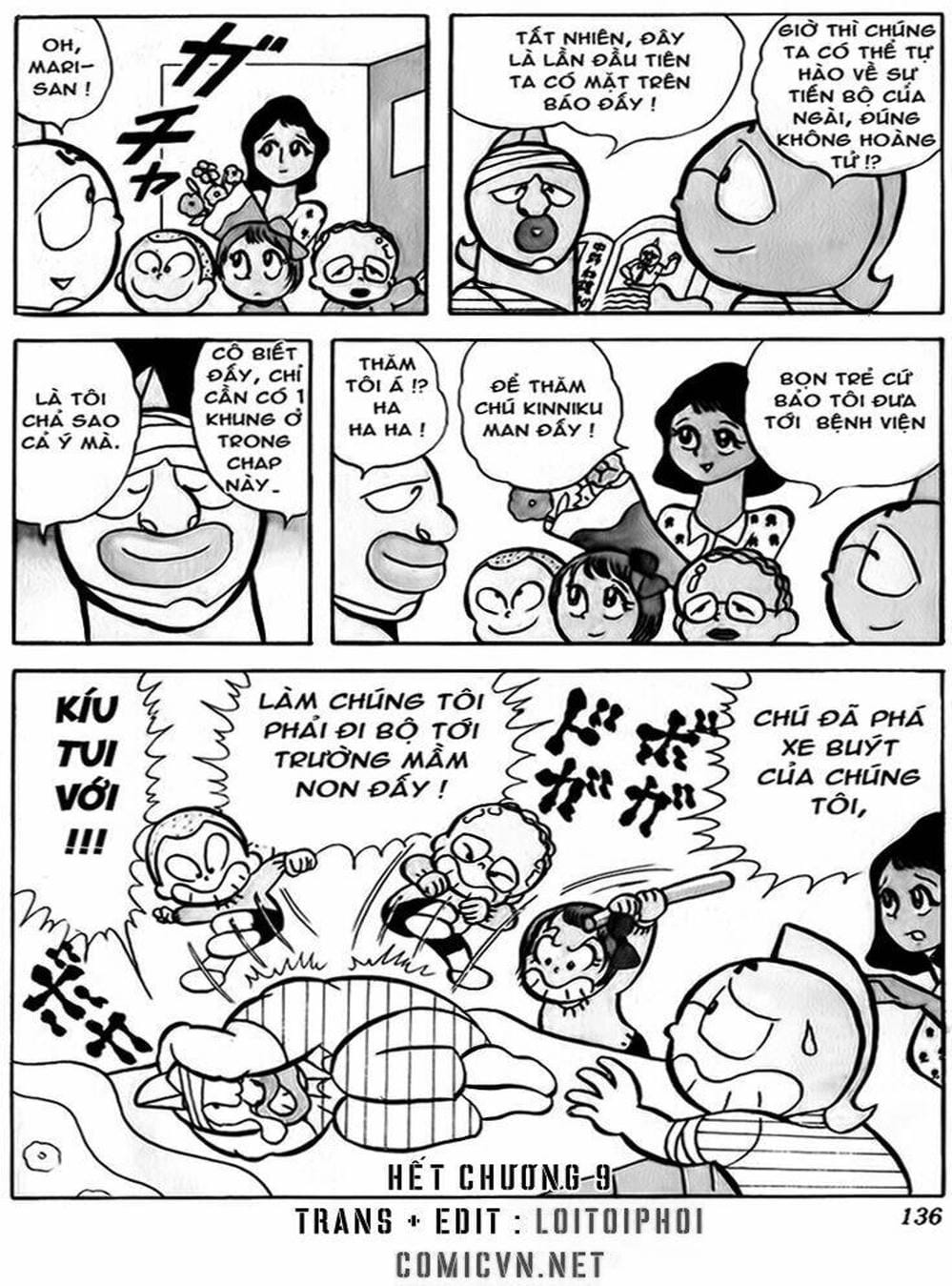 Truyện Tranh Lực Sĩ Kinniku - Kinnikuman trang 5