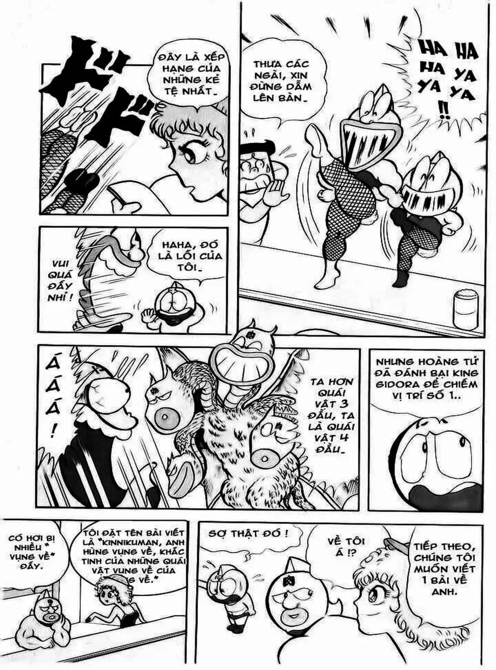 Truyện Tranh Lực Sĩ Kinniku - Kinnikuman trang 5