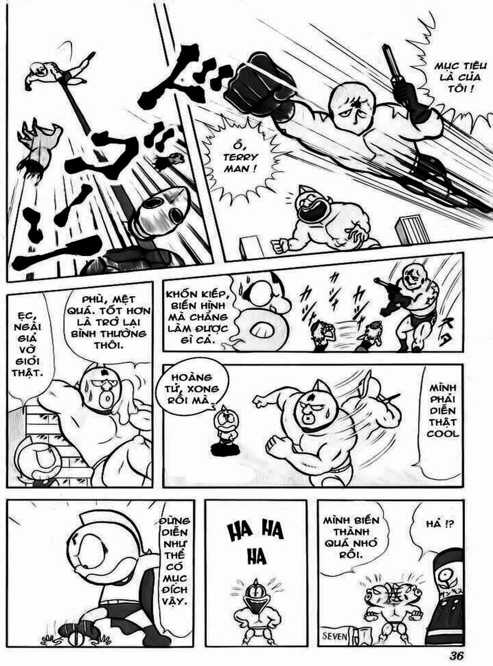 Truyện Tranh Lực Sĩ Kinniku - Kinnikuman trang 5