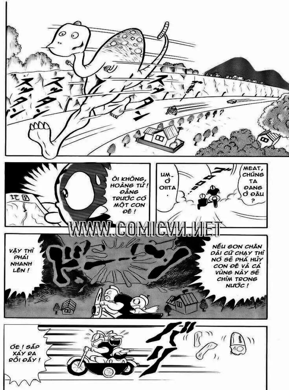 Truyện Tranh Lực Sĩ Kinniku - Kinnikuman trang 5