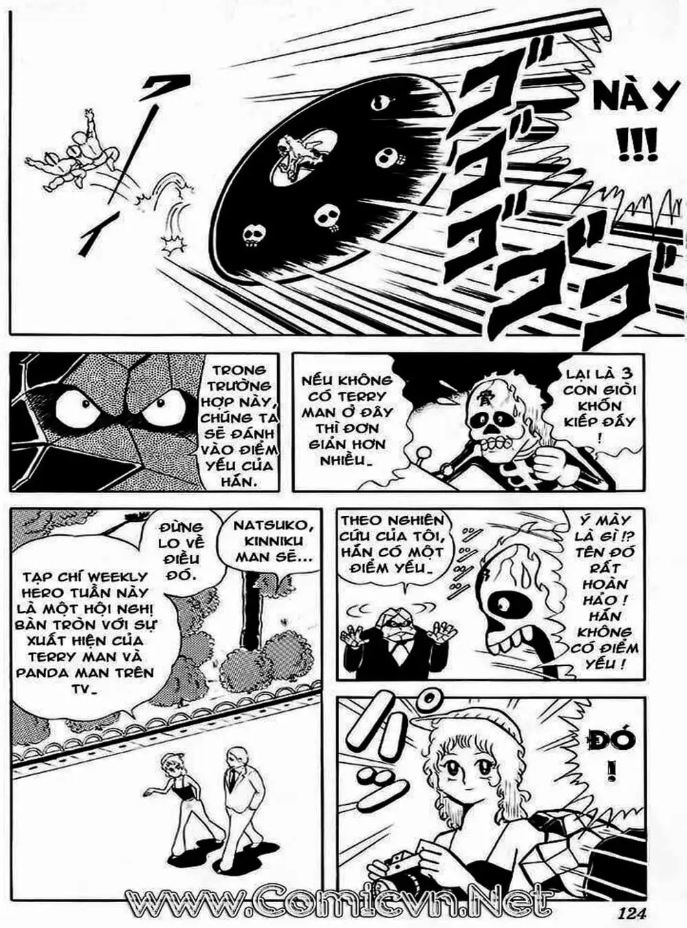 Truyện Tranh Lực Sĩ Kinniku - Kinnikuman trang 5