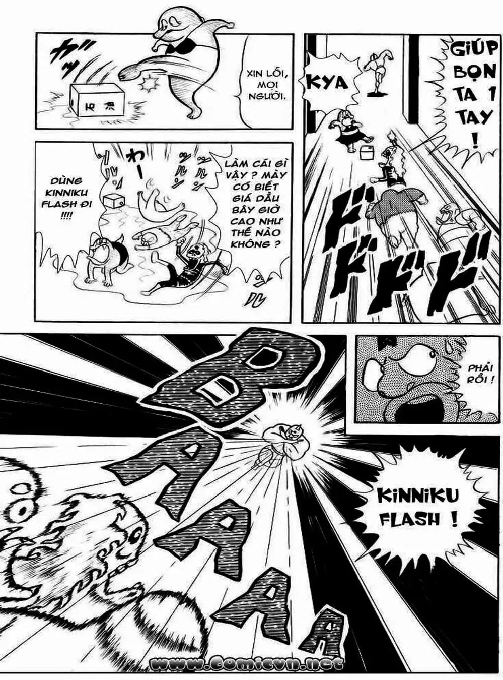 Truyện Tranh Lực Sĩ Kinniku - Kinnikuman trang 5