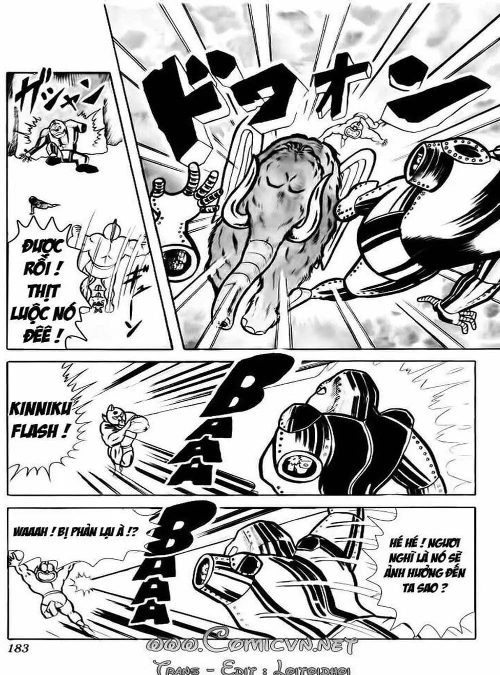 Truyện Tranh Lực Sĩ Kinniku - Kinnikuman trang 5