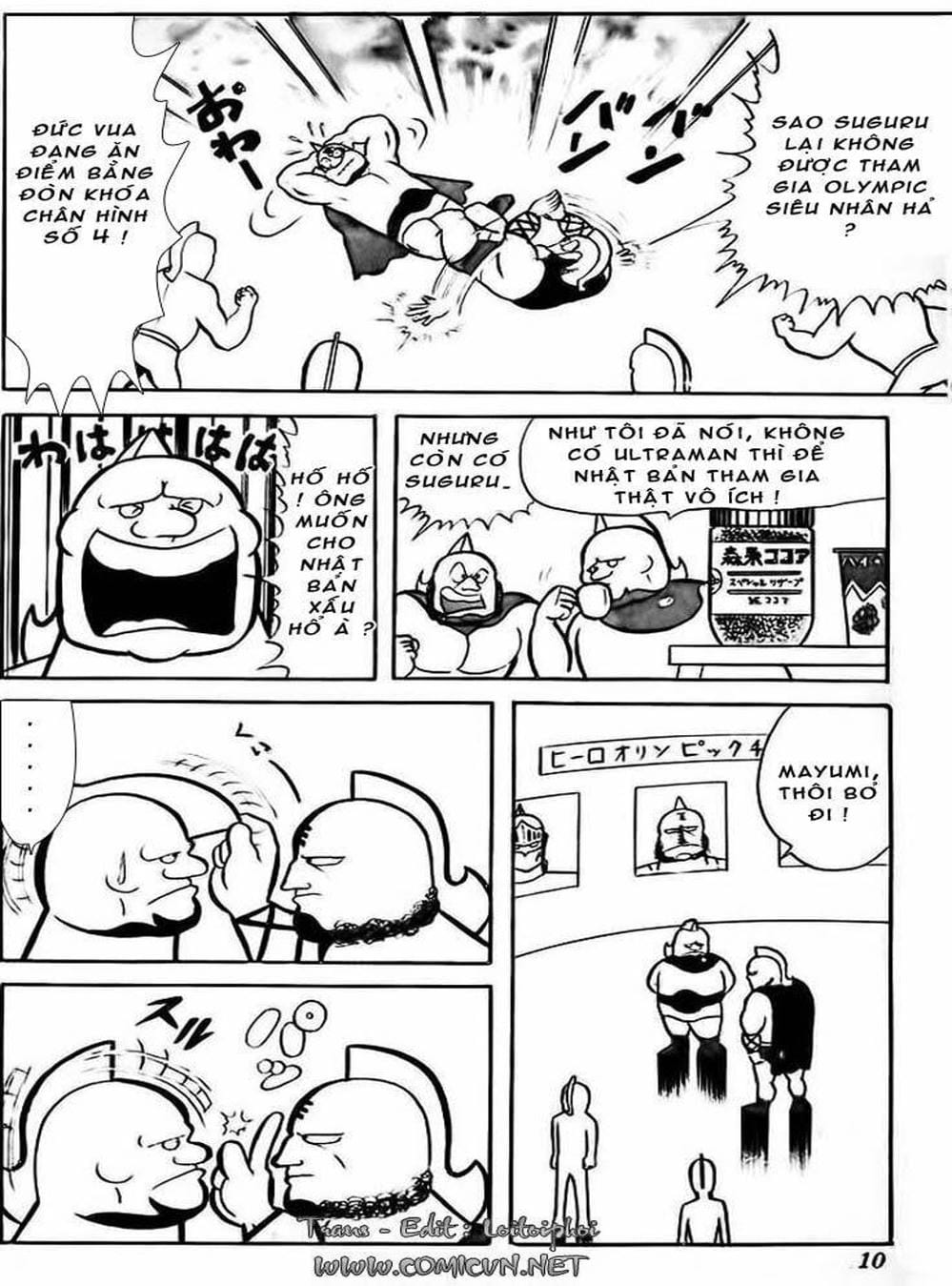 Truyện Tranh Lực Sĩ Kinniku - Kinnikuman trang 5