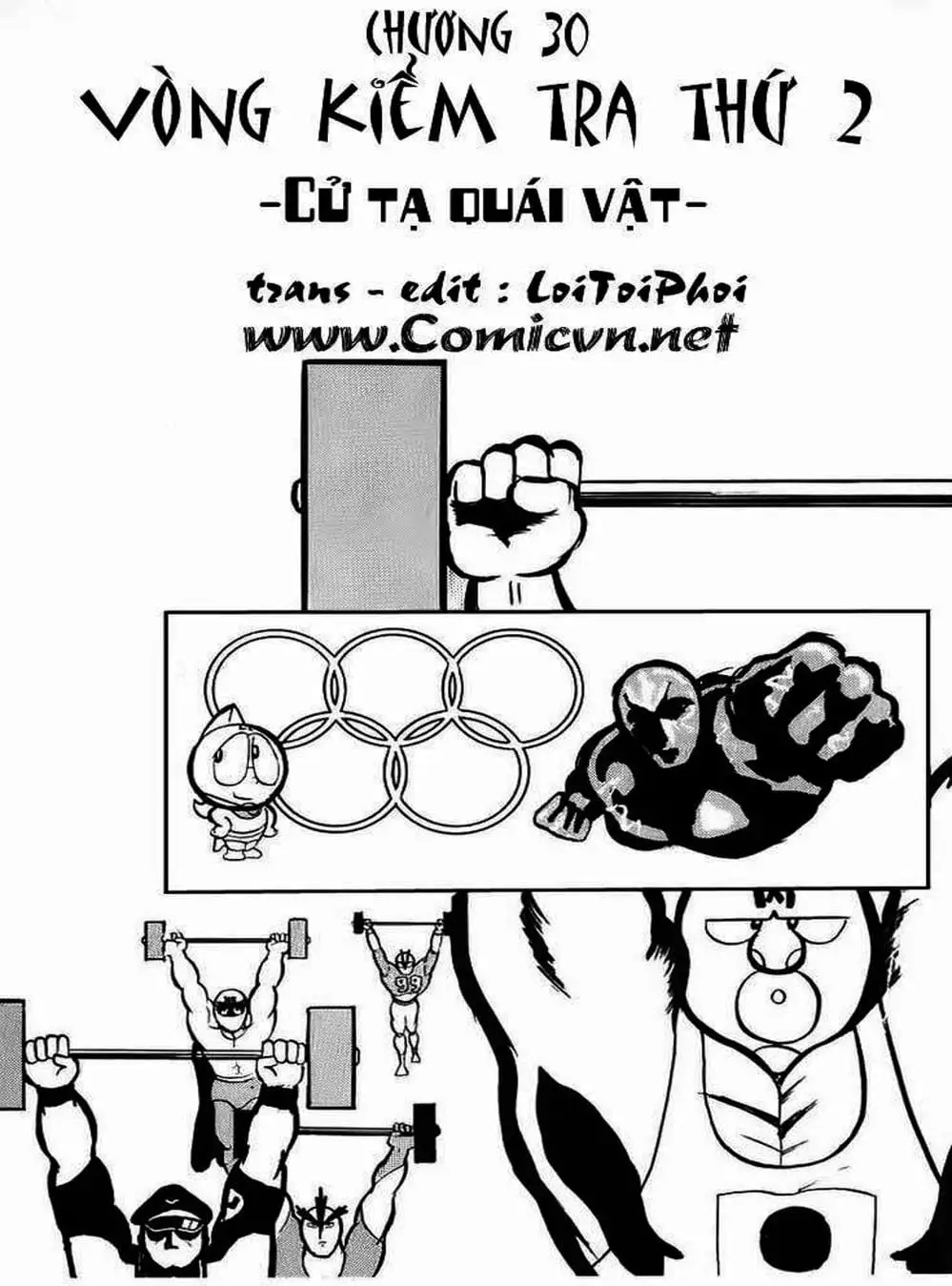 Truyện Tranh Lực Sĩ Kinniku - Kinnikuman trang 5