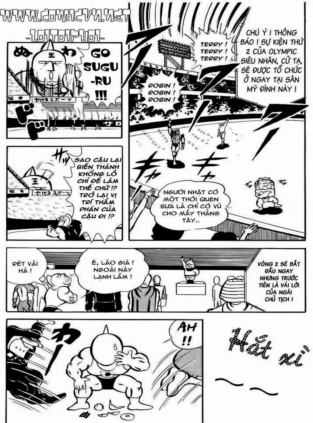 Truyện Tranh Lực Sĩ Kinniku - Kinnikuman trang 5