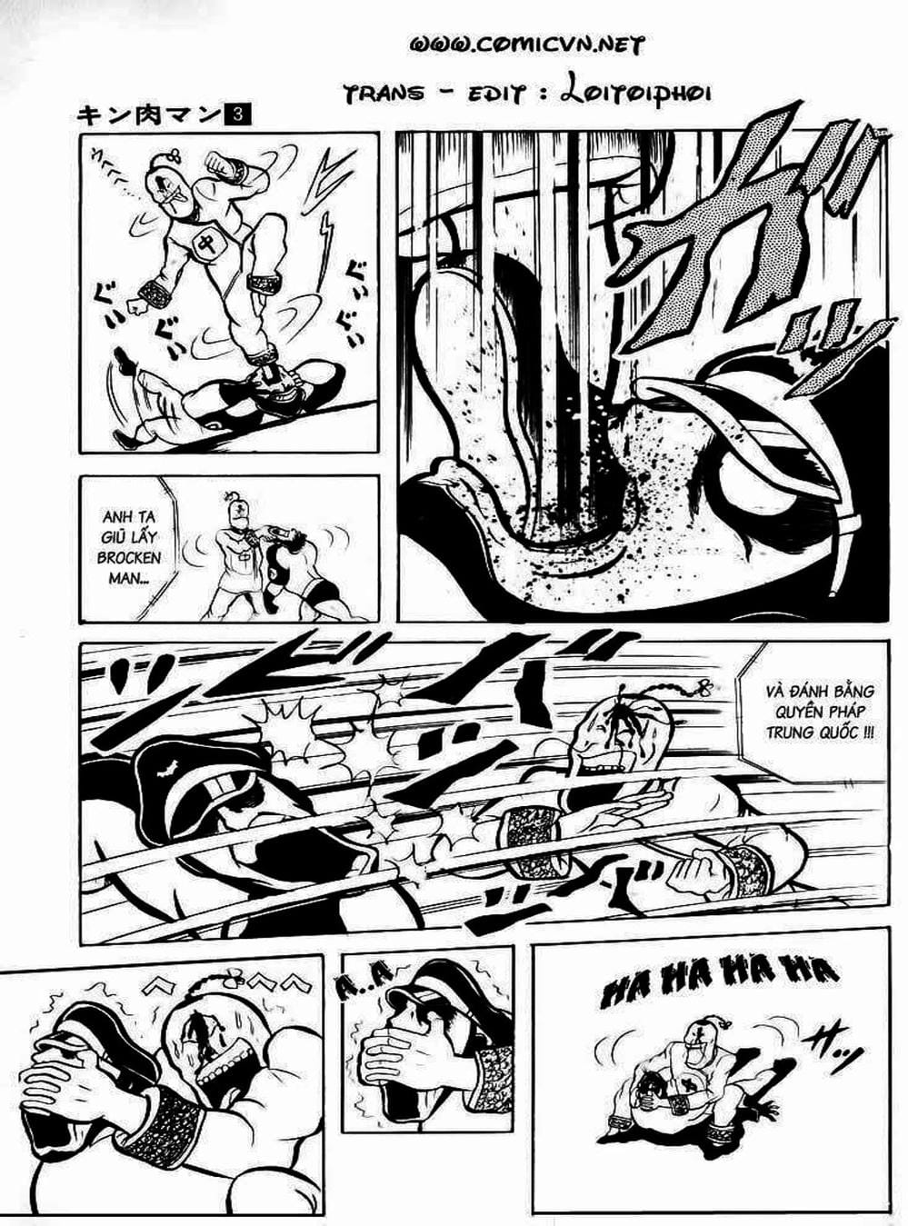 Truyện Tranh Lực Sĩ Kinniku - Kinnikuman trang 5