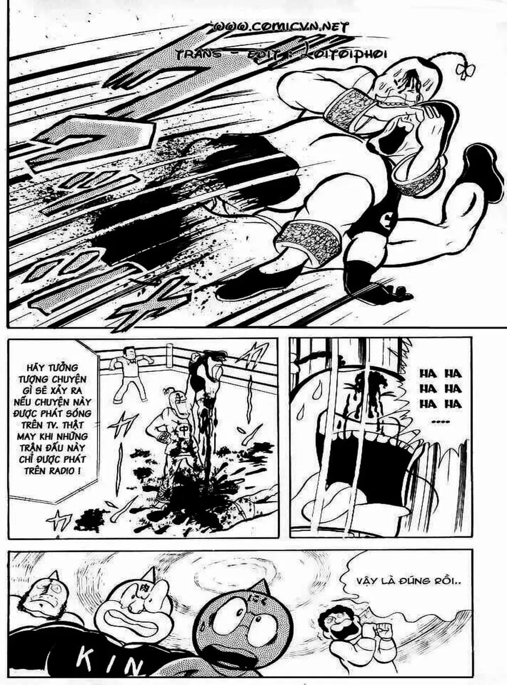 Truyện Tranh Lực Sĩ Kinniku - Kinnikuman trang 5