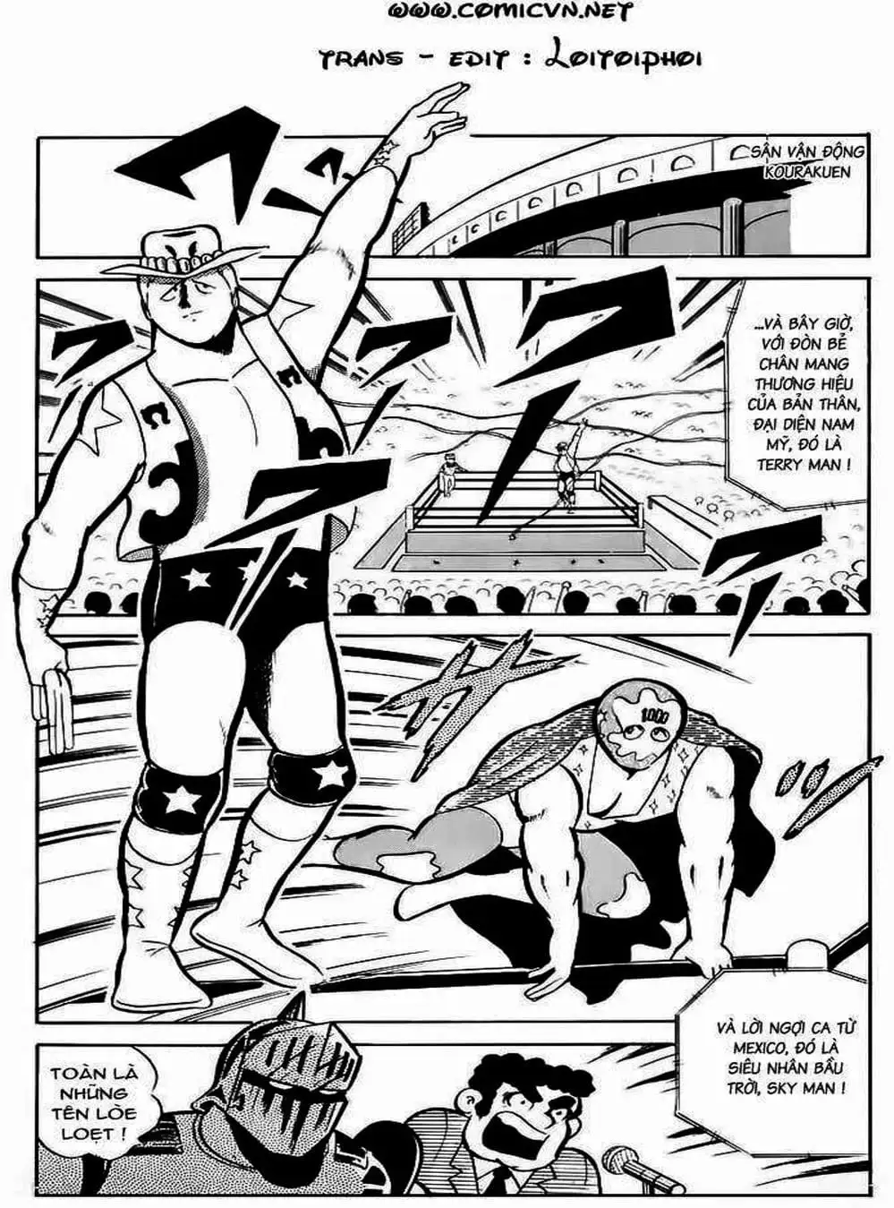 Truyện Tranh Lực Sĩ Kinniku - Kinnikuman trang 5
