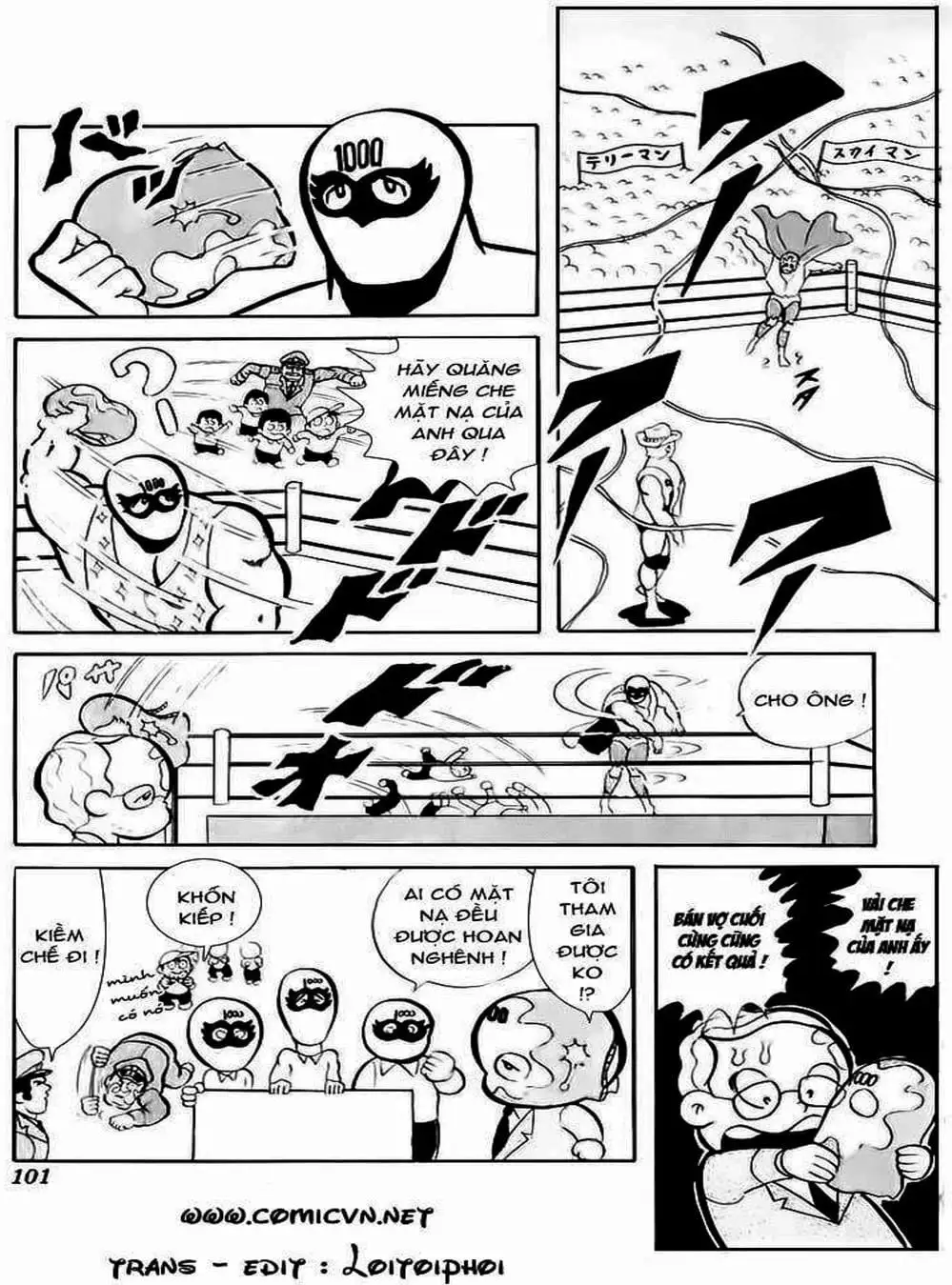 Truyện Tranh Lực Sĩ Kinniku - Kinnikuman trang 5
