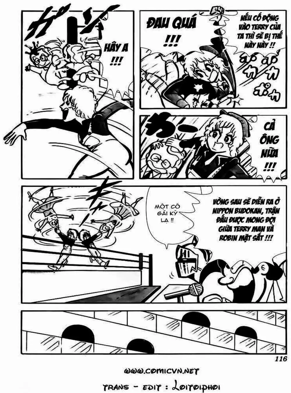 Truyện Tranh Lực Sĩ Kinniku - Kinnikuman trang 5