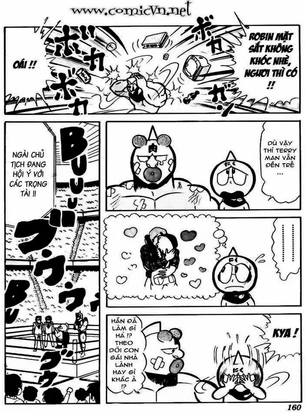 Truyện Tranh Lực Sĩ Kinniku - Kinnikuman trang 5