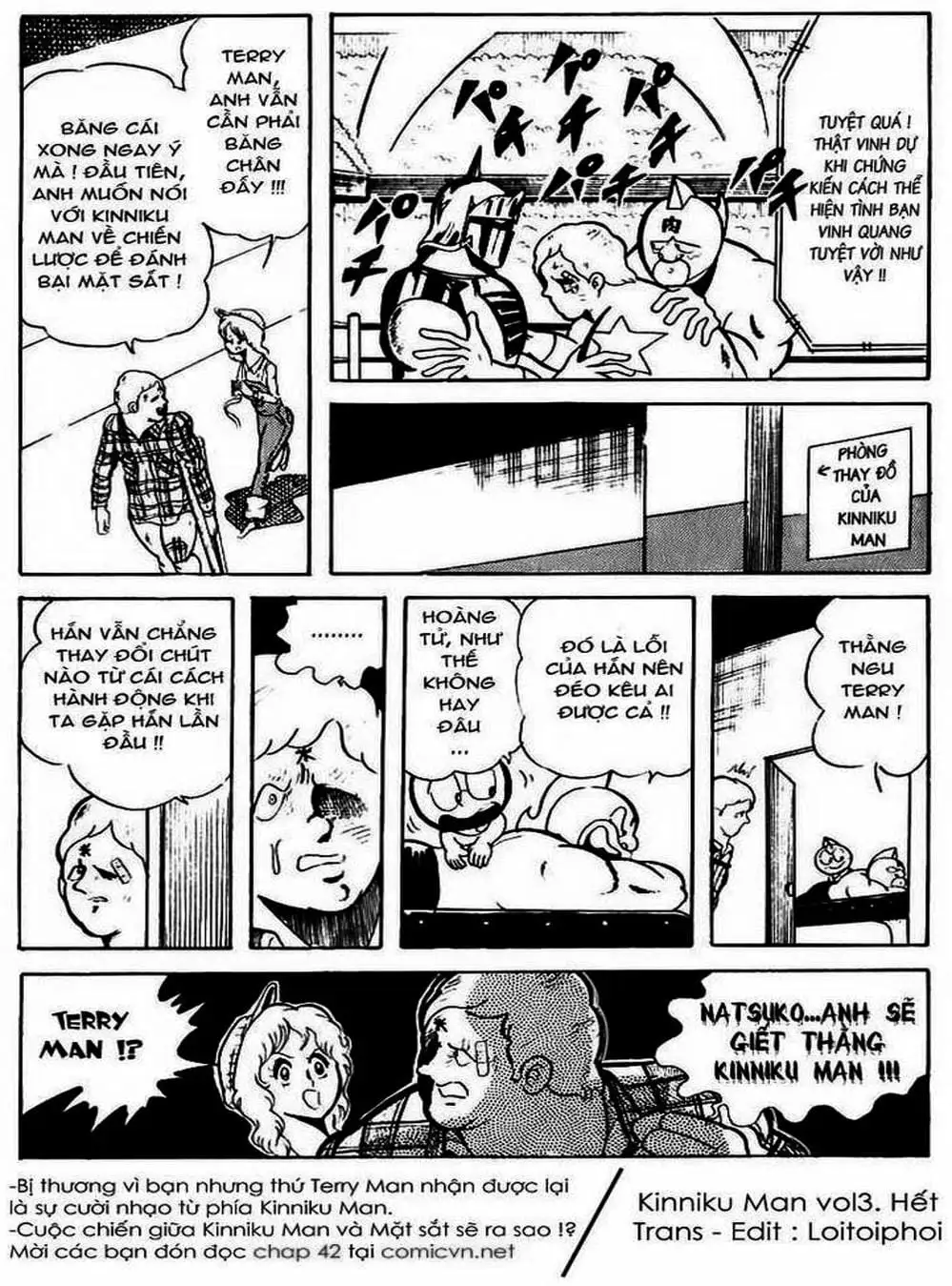 Truyện Tranh Lực Sĩ Kinniku - Kinnikuman trang 5