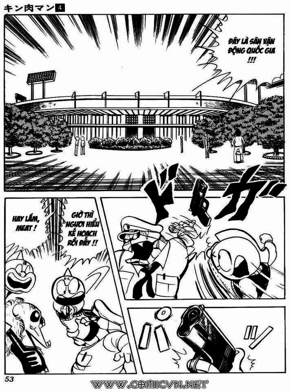 Truyện Tranh Lực Sĩ Kinniku - Kinnikuman trang 5