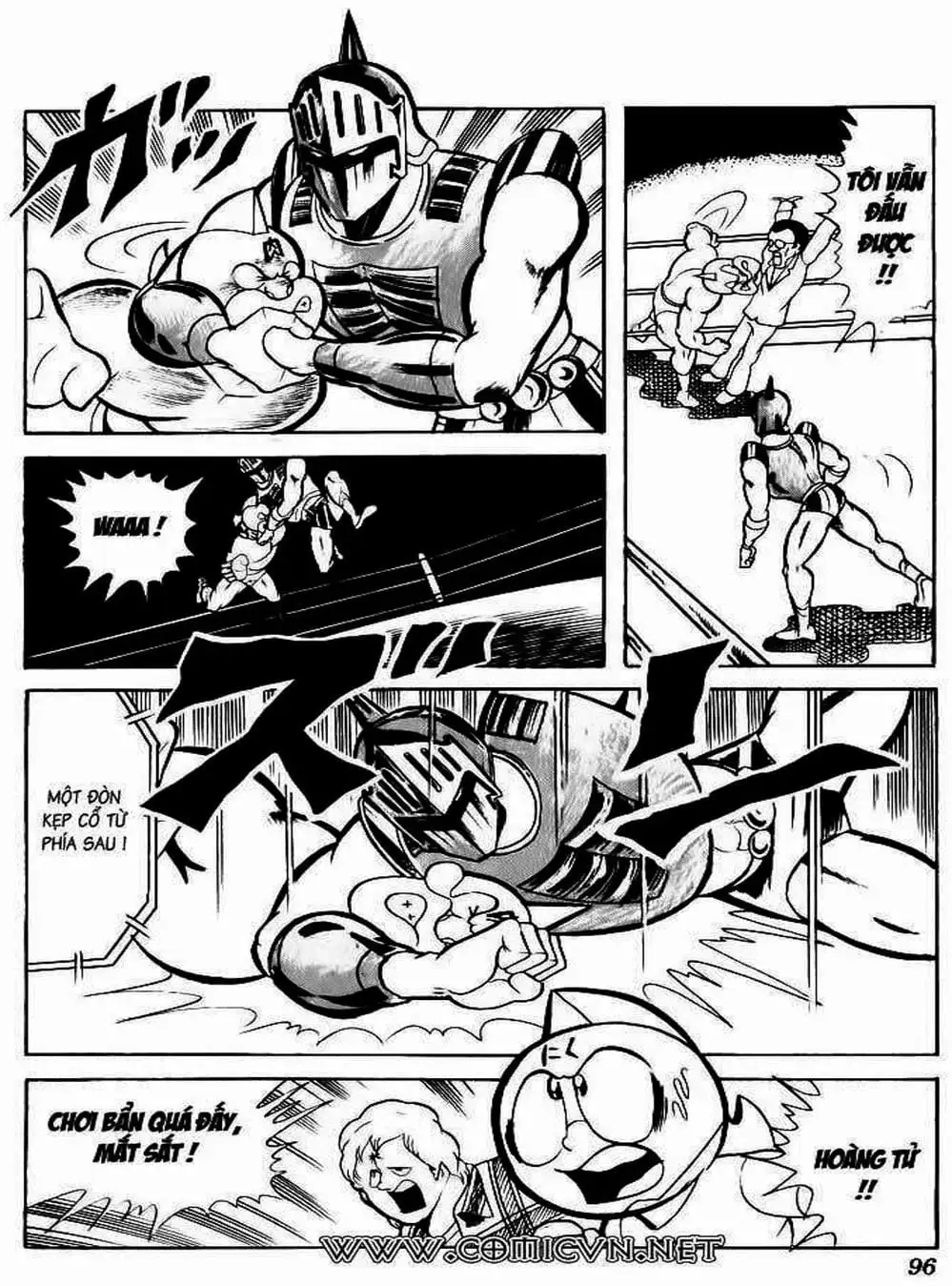 Truyện Tranh Lực Sĩ Kinniku - Kinnikuman trang 5