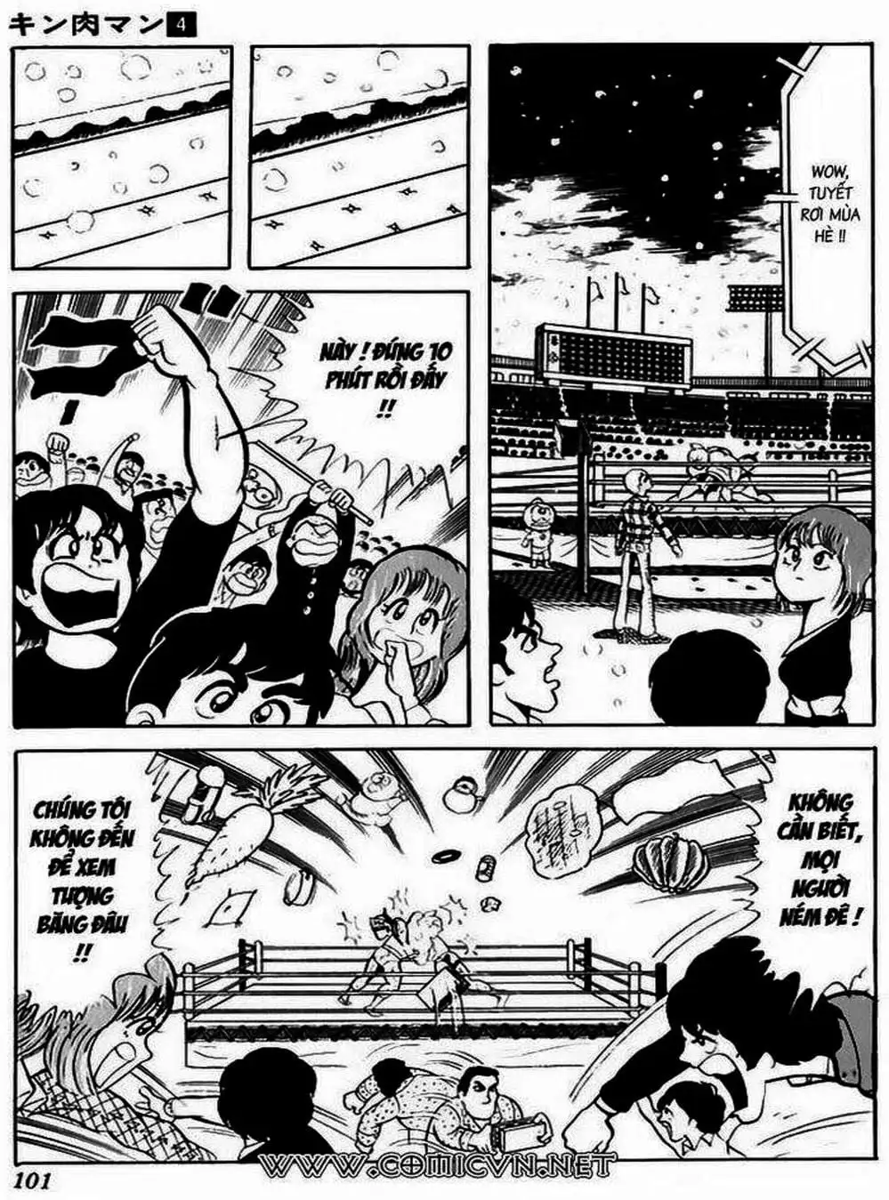 Truyện Tranh Lực Sĩ Kinniku - Kinnikuman trang 5