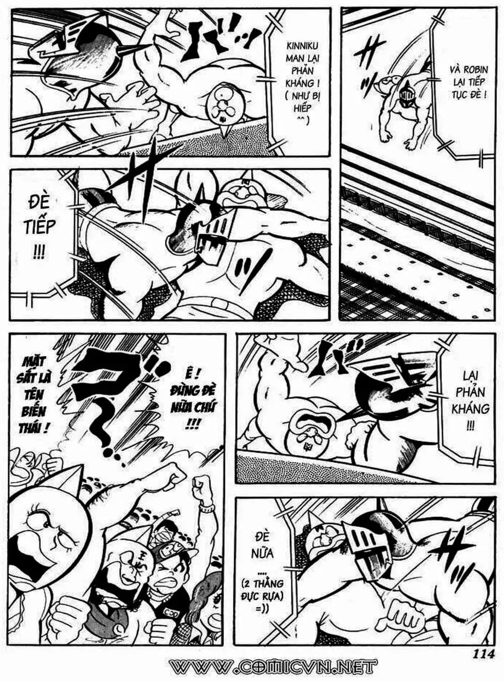 Truyện Tranh Lực Sĩ Kinniku - Kinnikuman trang 5