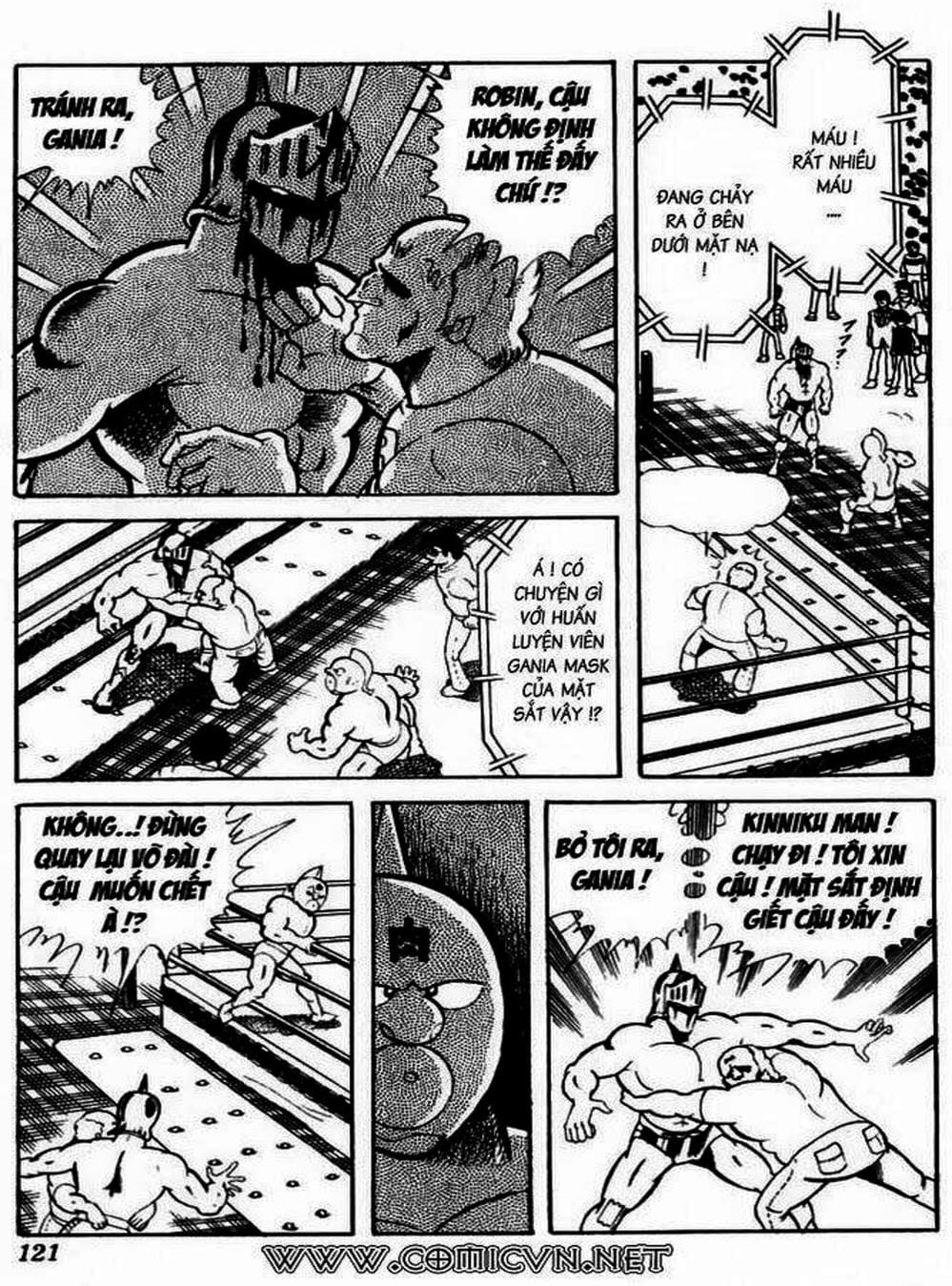 Truyện Tranh Lực Sĩ Kinniku - Kinnikuman trang 5