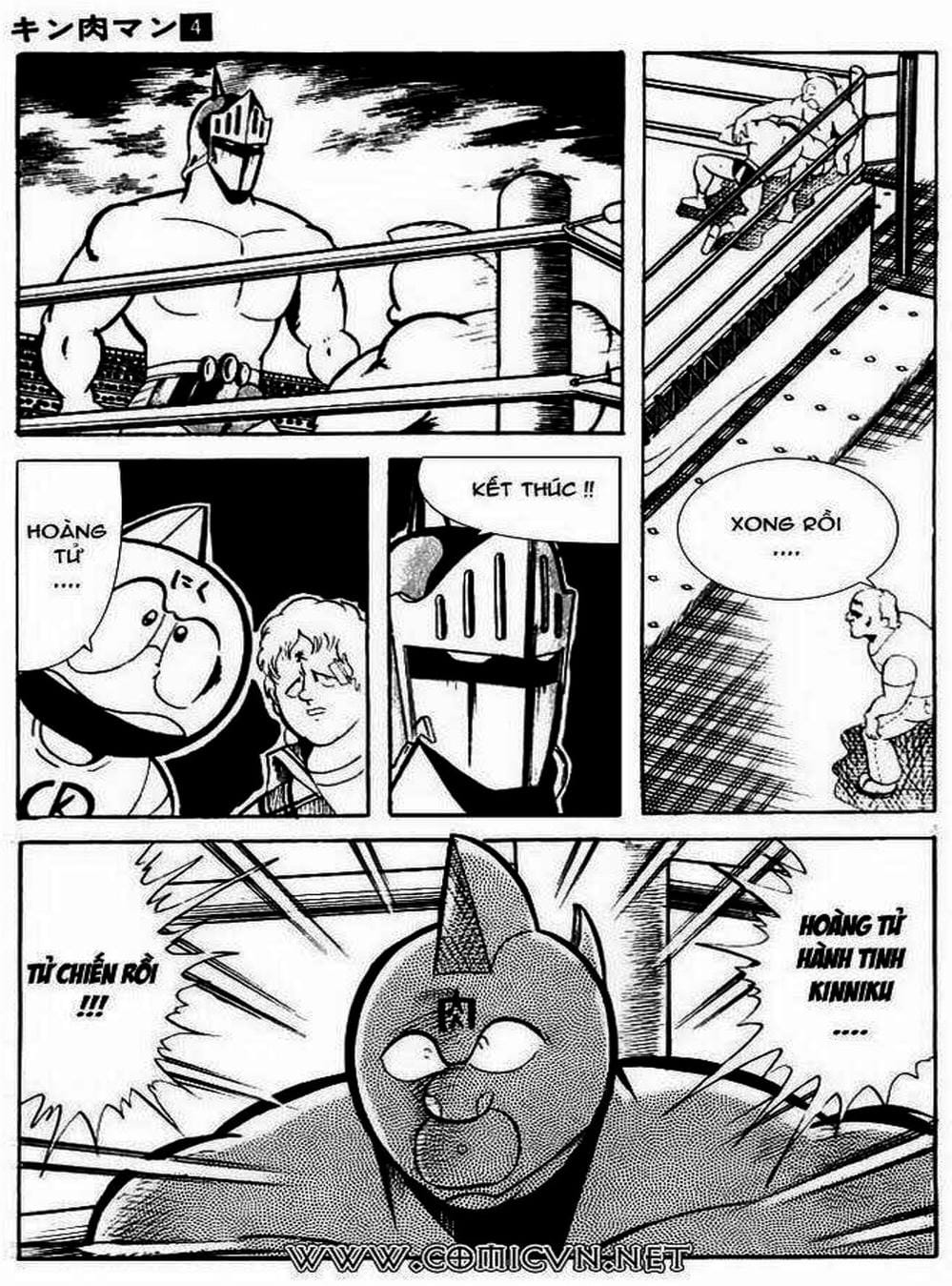 Truyện Tranh Lực Sĩ Kinniku - Kinnikuman trang 5