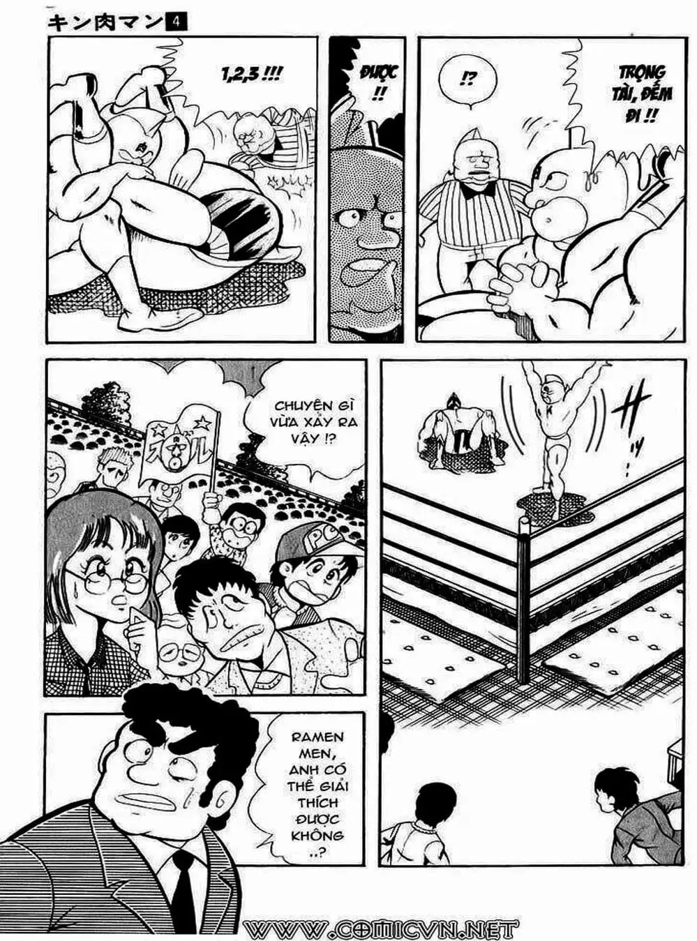 Truyện Tranh Lực Sĩ Kinniku - Kinnikuman trang 5