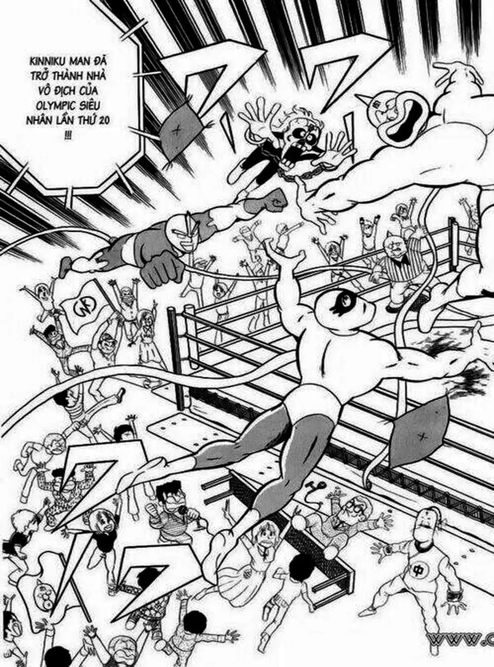 Truyện Tranh Lực Sĩ Kinniku - Kinnikuman trang 5