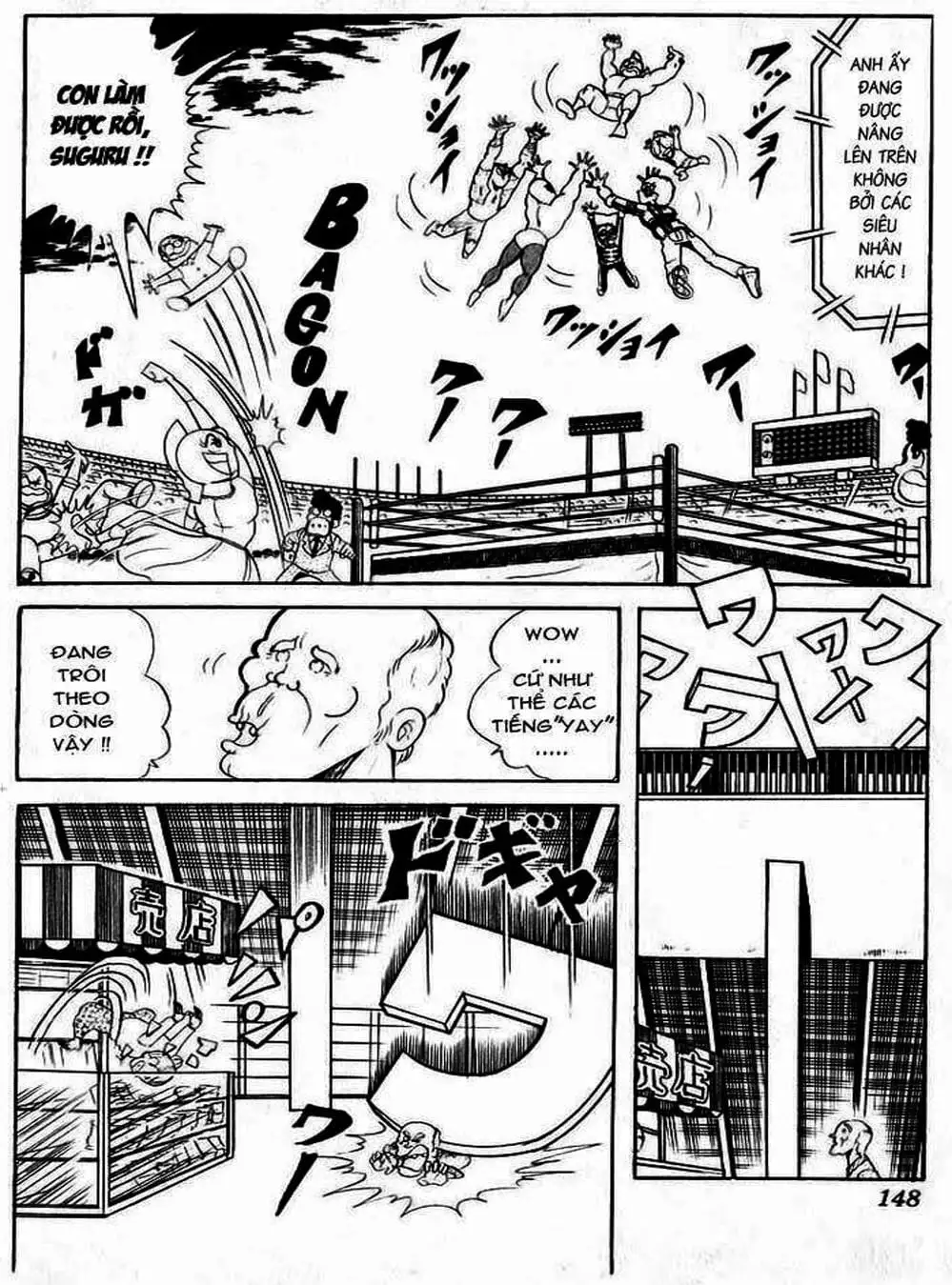Truyện Tranh Lực Sĩ Kinniku - Kinnikuman trang 5