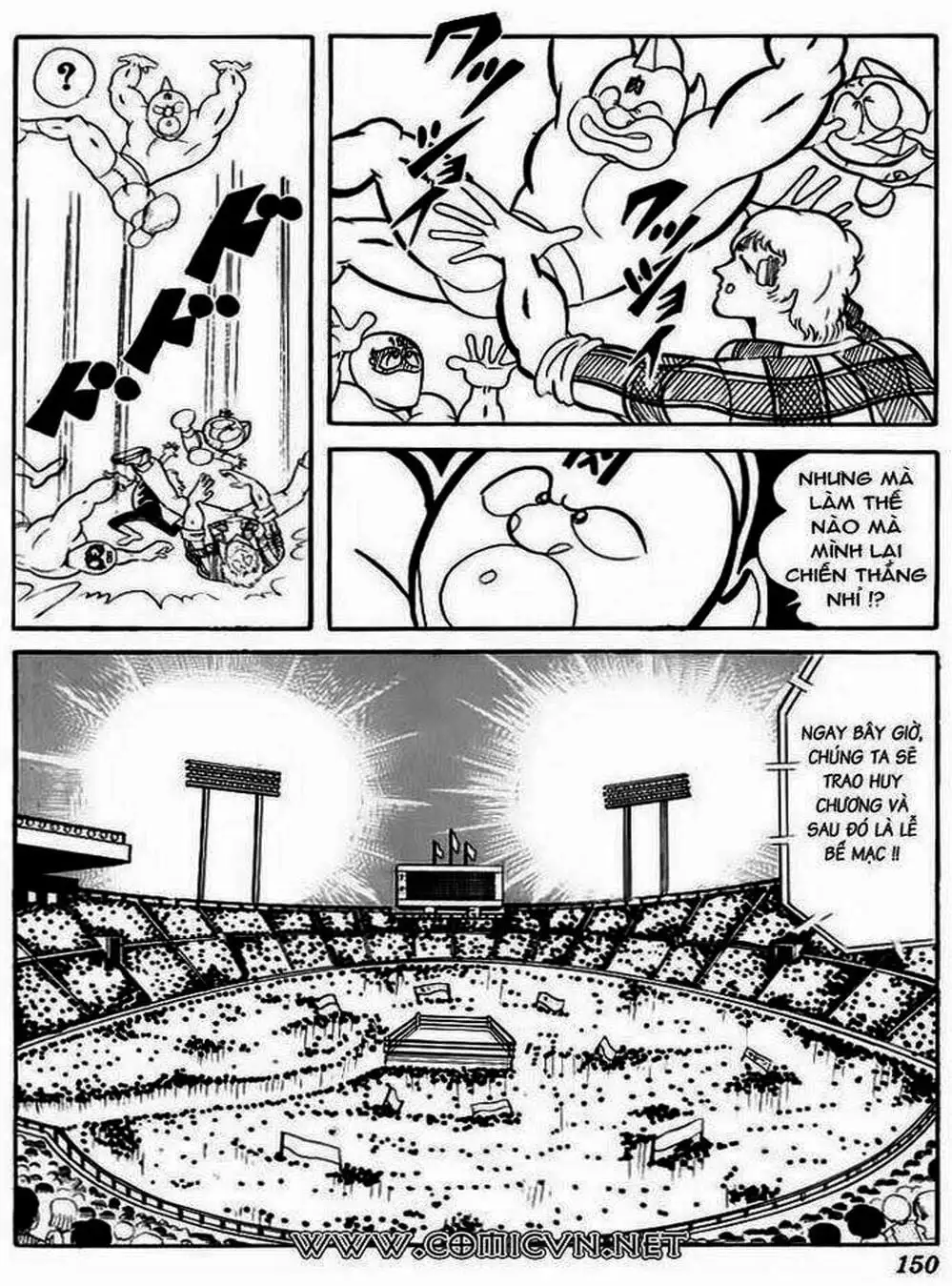 Truyện Tranh Lực Sĩ Kinniku - Kinnikuman trang 5