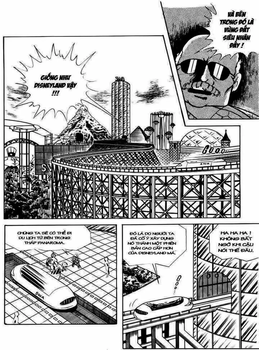 Truyện Tranh Lực Sĩ Kinniku - Kinnikuman trang 5