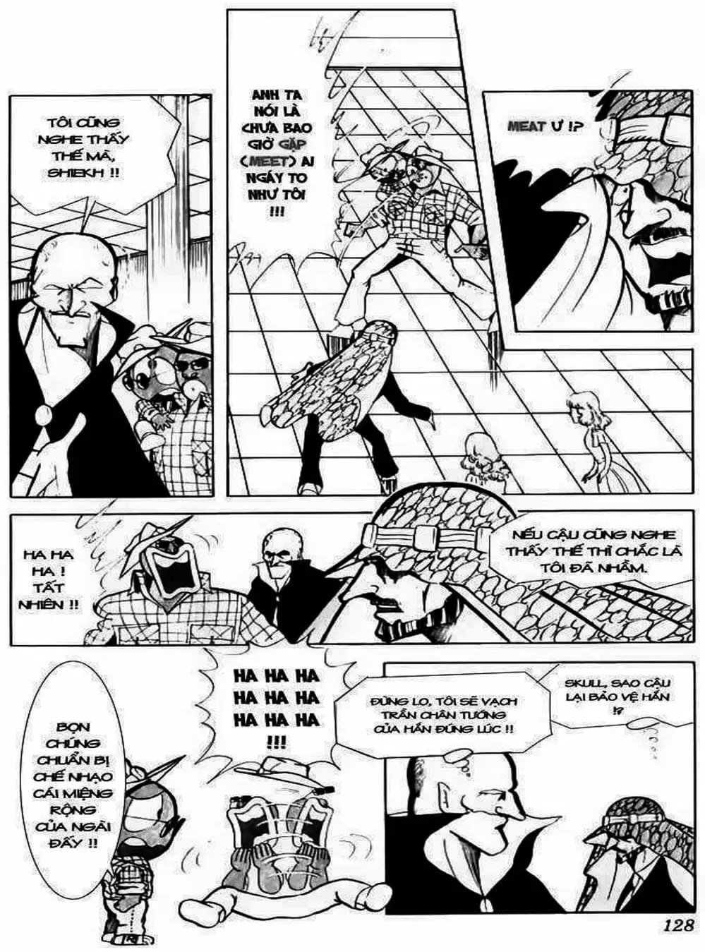 Truyện Tranh Lực Sĩ Kinniku - Kinnikuman trang 5