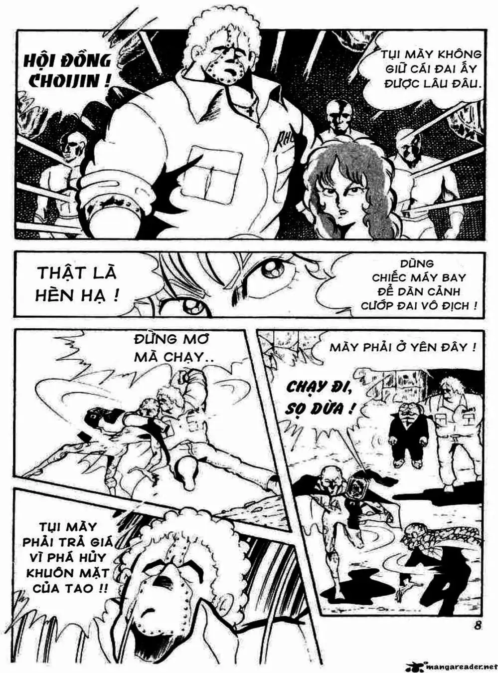 Truyện Tranh Lực Sĩ Kinniku - Kinnikuman trang 5