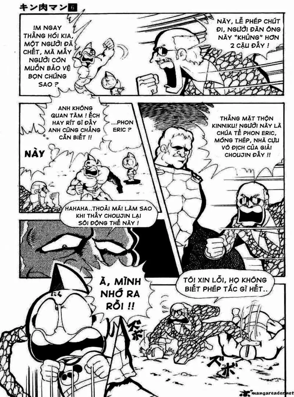 Truyện Tranh Lực Sĩ Kinniku - Kinnikuman trang 5