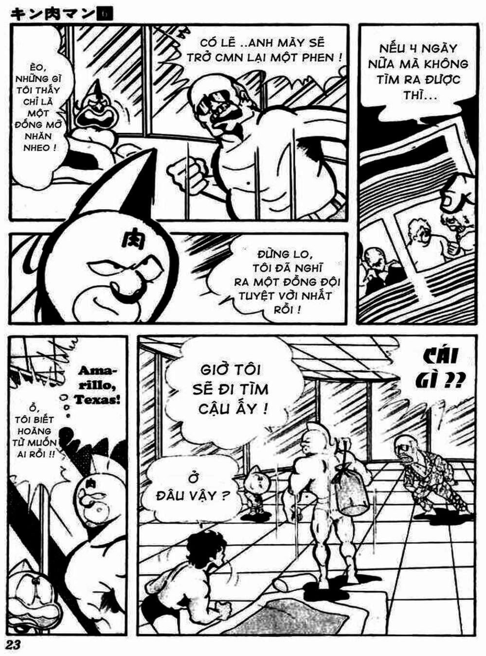 Truyện Tranh Lực Sĩ Kinniku - Kinnikuman trang 5