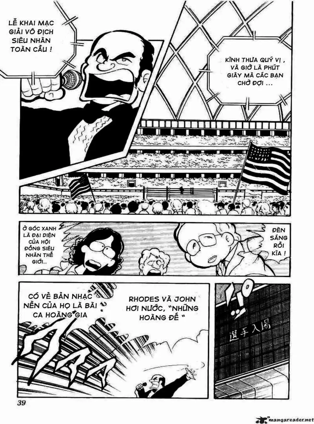 Truyện Tranh Lực Sĩ Kinniku - Kinnikuman trang 5