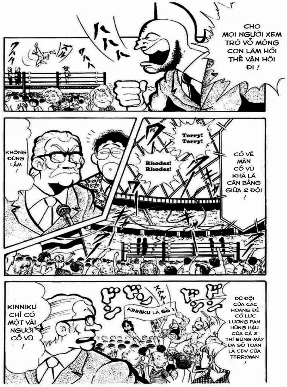 Truyện Tranh Lực Sĩ Kinniku - Kinnikuman trang 5