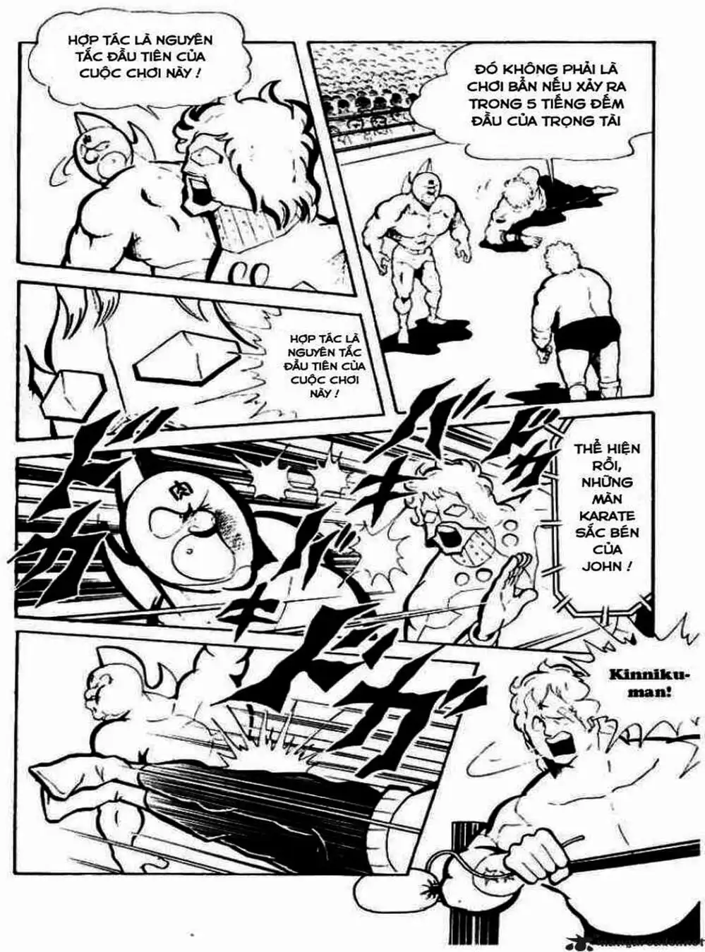 Truyện Tranh Lực Sĩ Kinniku - Kinnikuman trang 5