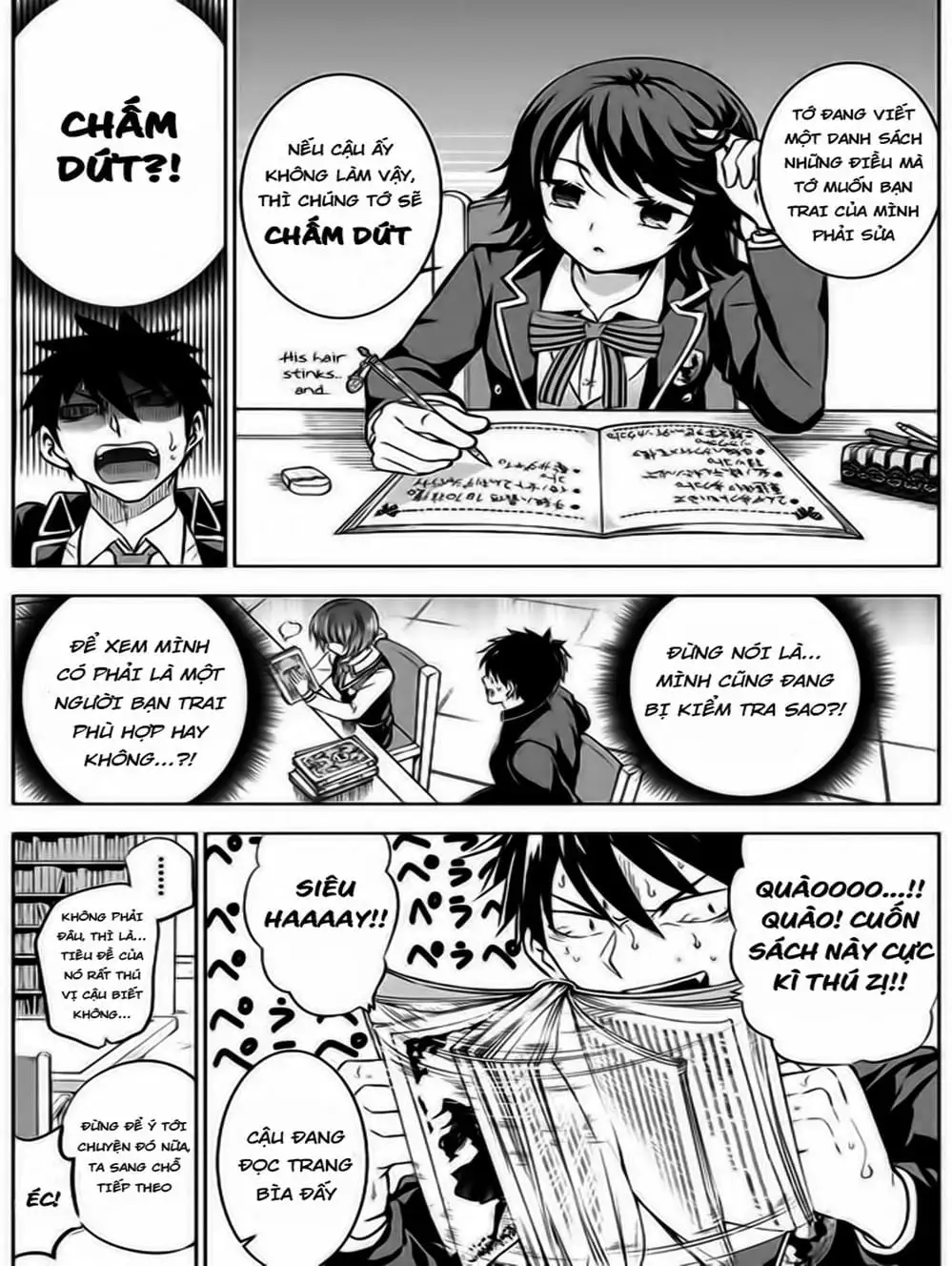 Truyện Tranh Nàng Juliet Của Trường Nội Trú - Kishuku Gakkou No Juliet trang 4