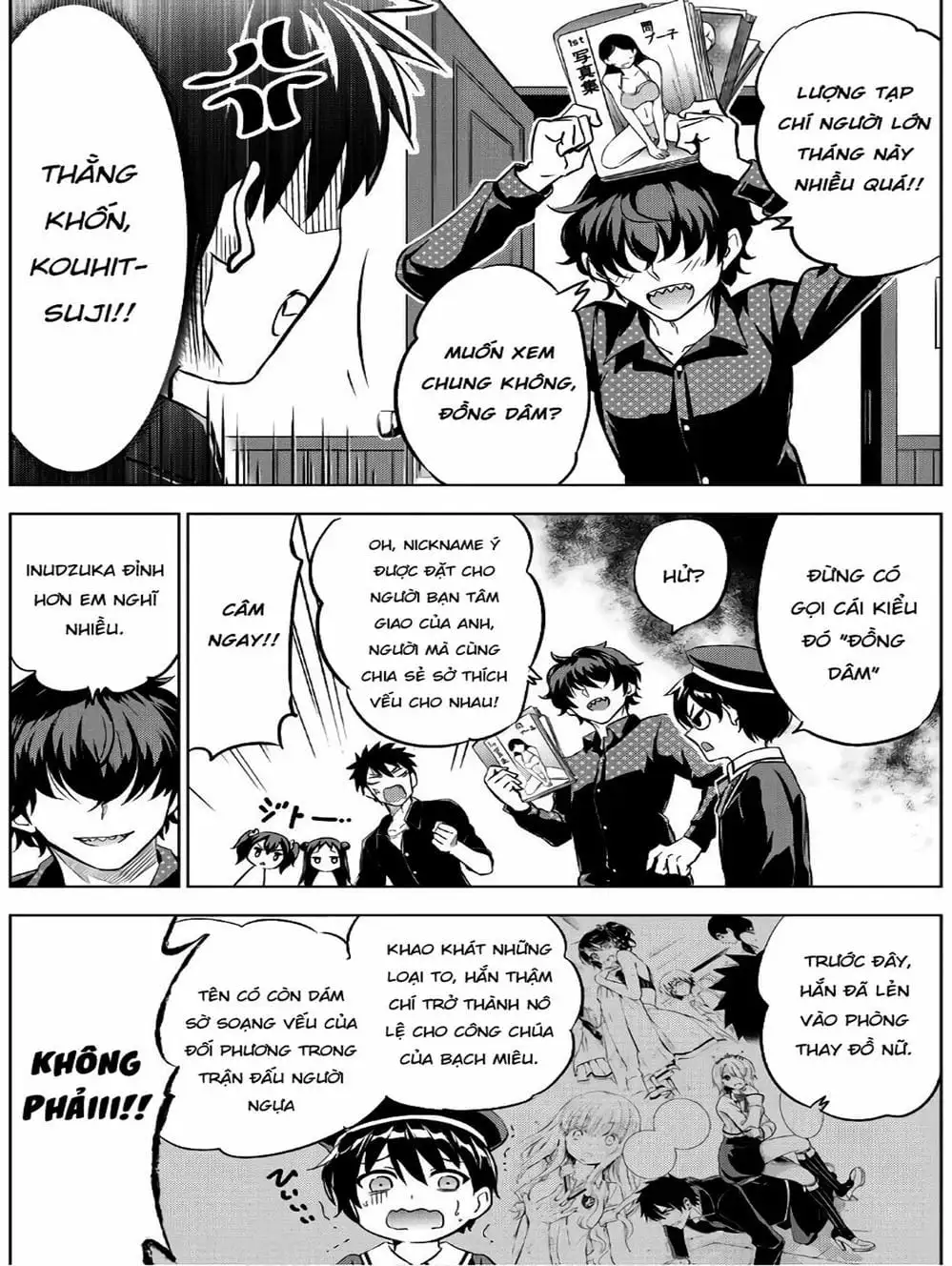 Truyện Tranh Nàng Juliet Của Trường Nội Trú - Kishuku Gakkou No Juliet trang 4